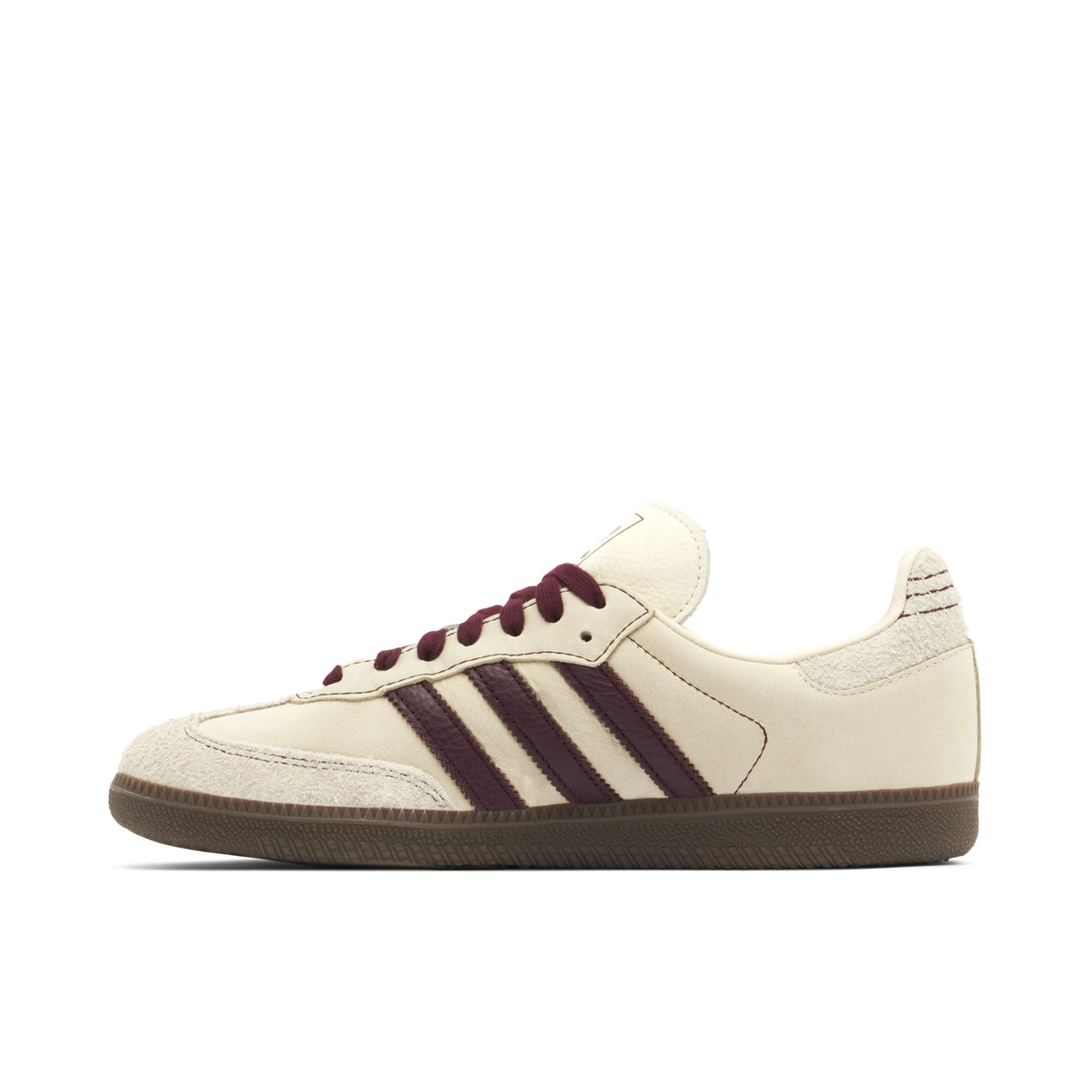 Adidas Baskets Samba OG 'Wonder White/maroon'