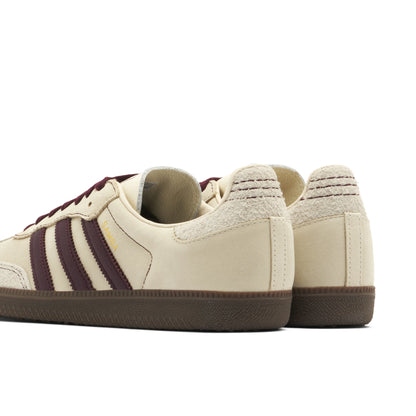 Adidas Baskets Samba OG 'Wonder White/maroon'