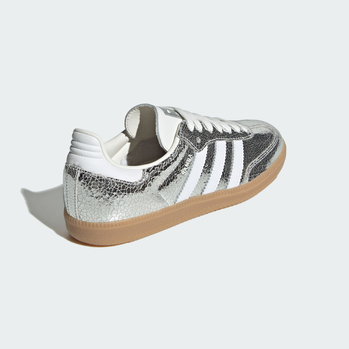 Adidas Samba OG "Silver Metallic Cracked"