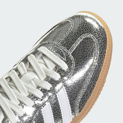 Adidas Samba OG "Silver Metallic Cracked"
