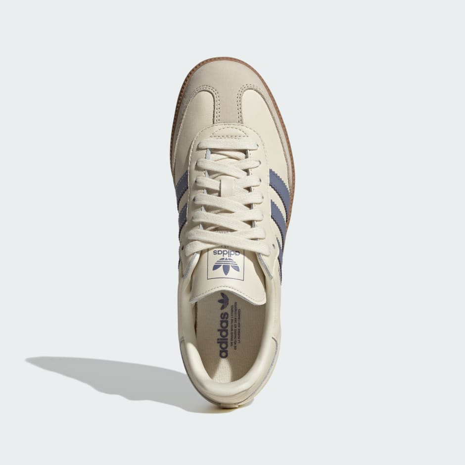 Adidas Samba OG "Cream White Silver Violet"