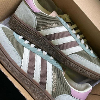 Adidas Handball Spezial Silver Green Magic Mauve
